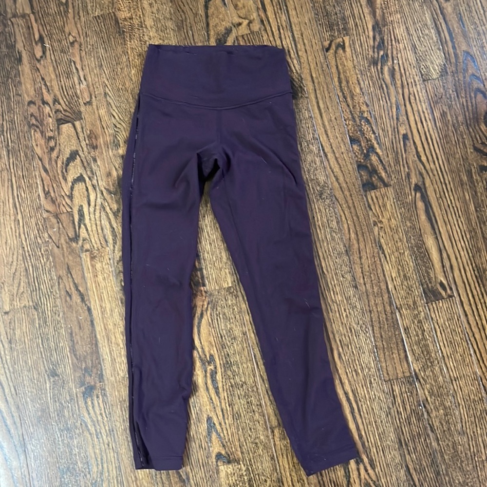 Lululemon Dark Purple Leggings